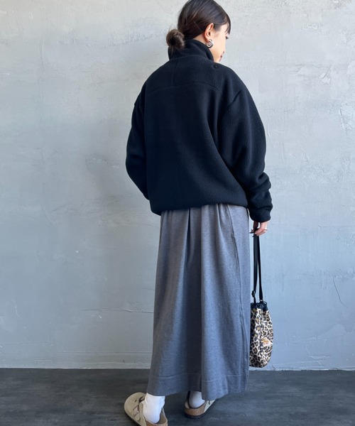 MARMOT（マーモット）の「[Marmot/マーモット] POLARTEC COMPASS ワンポイント刺繍フリースジャケット（その他アウター・レディース・ブラウン/ブラック・S/M/L）」の12枚目の写真