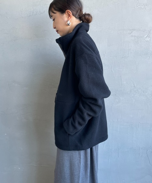 MARMOT（マーモット）の「[Marmot/マーモット] POLARTEC COMPASS ワンポイント刺繍フリースジャケット（その他アウター・レディース・ブラウン/ブラック・S/M/L）」の14枚目の写真