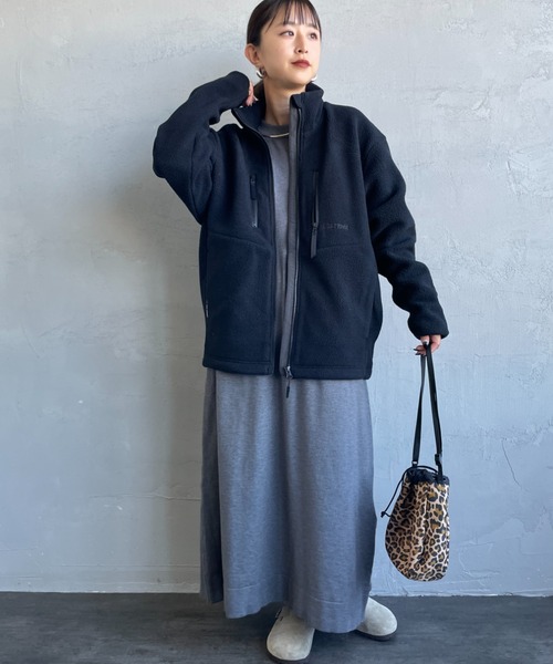 MARMOT（マーモット）の「[Marmot/マーモット] POLARTEC COMPASS ワンポイント刺繍フリースジャケット（その他アウター・レディース・ブラウン/ブラック・S/M/L）」の16枚目の写真