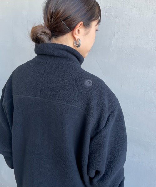 MARMOT（マーモット）の「[Marmot/マーモット] POLARTEC COMPASS ワンポイント刺繍フリースジャケット（その他アウター・レディース・ブラウン/ブラック・S/M/L）」の20枚目の写真