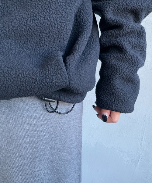 MARMOT（マーモット）の「[Marmot/マーモット] POLARTEC COMPASS ワンポイント刺繍フリースジャケット（その他アウター・レディース・ブラウン/ブラック・S/M/L）」の22枚目の写真