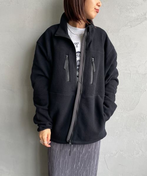 Marmot/マーモット] POLARTEC COMPASS ワンポイント刺繍フリース