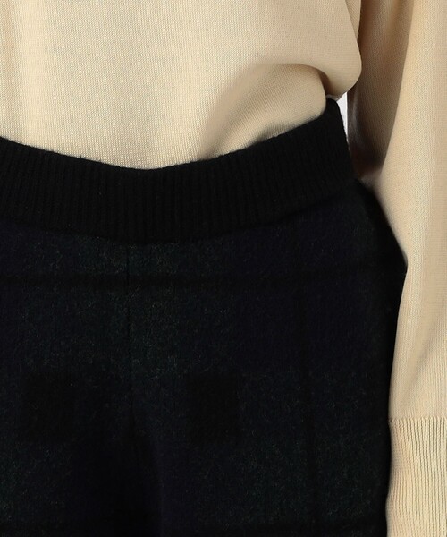 v::room（ヴィルーム）の「【別注】V::room タータンチェック ニットパンツ（その他パンツ・レディース・ネイビー・FREE）」の6枚目の写真