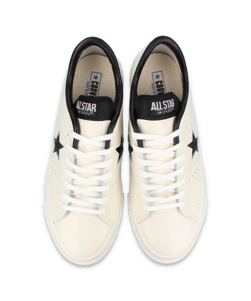 CONVERSE(コンバース)の「CONVERSE ONE STAR J -MADE IN JAPAN- / コンバース ワンスター J -日本製- / 32346510(スニーカー・メンズ・ホワイト・23cm/24cm/24.5cm/25cm/25.5cm/26cm/26.5cm/27.5cm/28cm/29cm/23.5cm/27cm)」の2枚目の写真