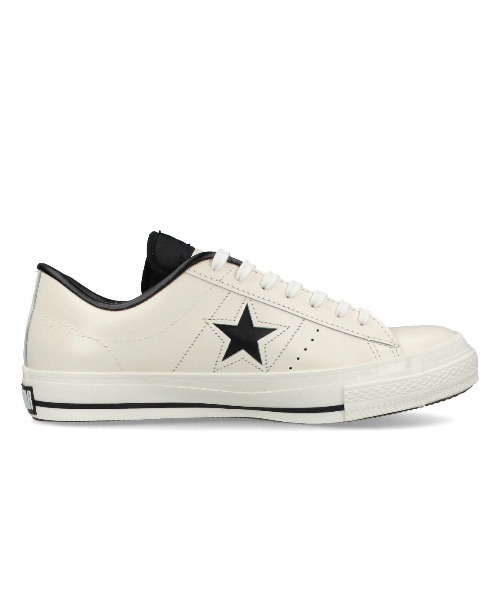 CONVERSE(コンバース)の「CONVERSE ONE STAR J -MADE IN JAPAN- / コンバース ワンスター J -日本製- / 32346510(スニーカー・メンズ・ホワイト・23cm/24cm/24.5cm/25cm/25.5cm/26cm/26.5cm/27.5cm/28cm/29cm/23.5cm/27cm)」の5枚目の写真