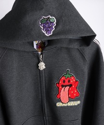 GRAF&WU（グラフアンドユー）の「GRAF&WU グラフアンドウー 1ベロ ダンボール素材 フルジップパーカー フルーツシリーズ（パーカー）」