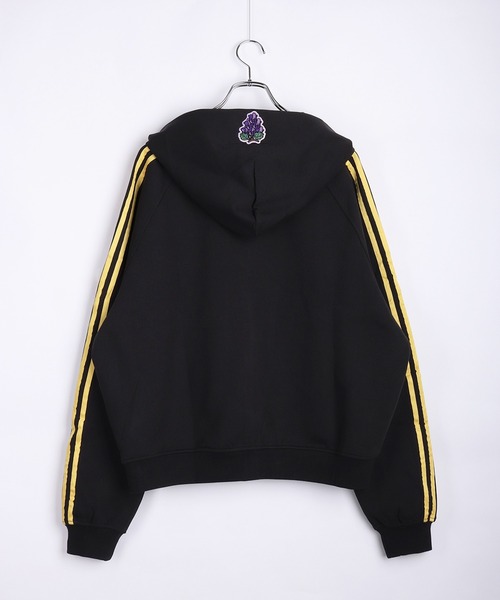 GRAF&WU（グラフアンドユー）の「GRAF&WU グラフアンドウー 1ベロ ダンボール素材 フルジップパーカー フルーツシリーズ（パーカー・メンズ・グレー/ダークグリーン/ブラック×ブルー/ブラック×イエロー/バーガンディー/ブラック×レッド・L/M/XL）」の20枚目の写真