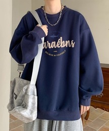 link lot（リンクロット）の「【裏起毛】ビッグシルエットロゴプルオーバースウェット（スウェット）」