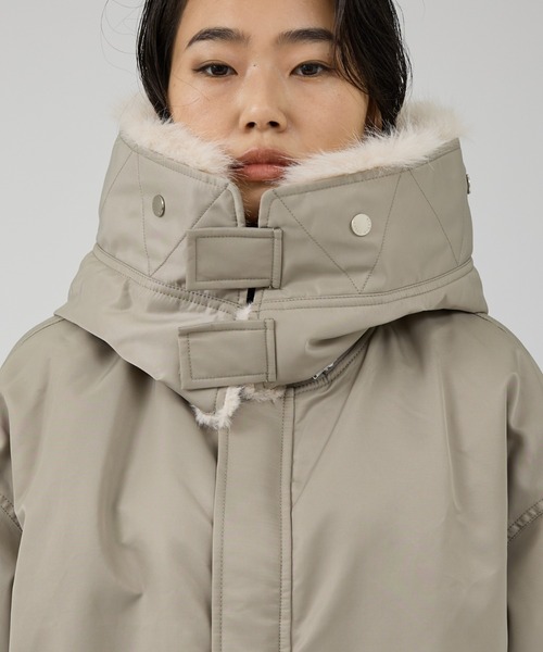 upper hights 2WAYロングブルゾン 新品 upper hights/アッパーハイツ】THE U-2 LONG HOODIE 2WAYロング