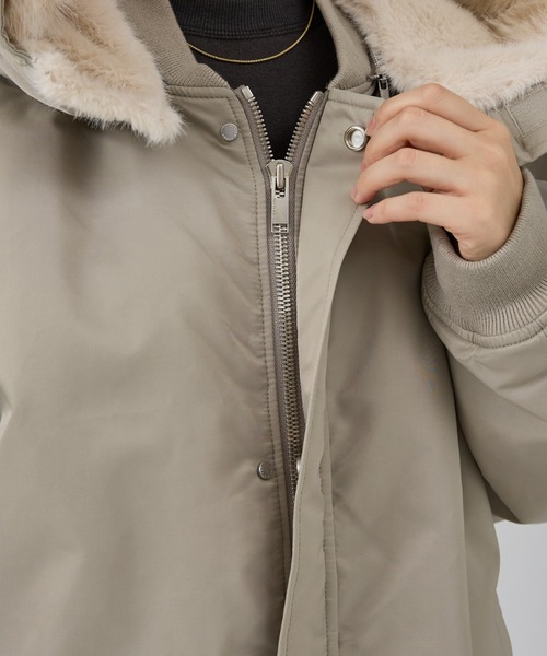 upper hights/アッパーハイツ】THE U-2 LONG HOODIE 2WAYロング