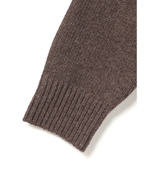MidiUmi(ミディウミ)の「MidiUmi ノルディックニットプルオーバー(ニット/セーター・レディース・ブラウン/チャコールグレー・FREE)」の16枚目の写真