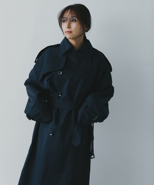 2WAYボリュームトレンチコート（トレンチコート）｜AJUGA.（アジュガ