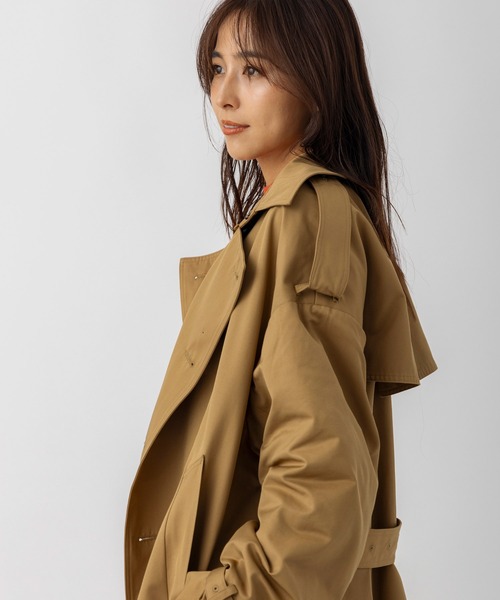 2WAYボリュームトレンチコート（トレンチコート）｜AJUGA.（アジュガ
