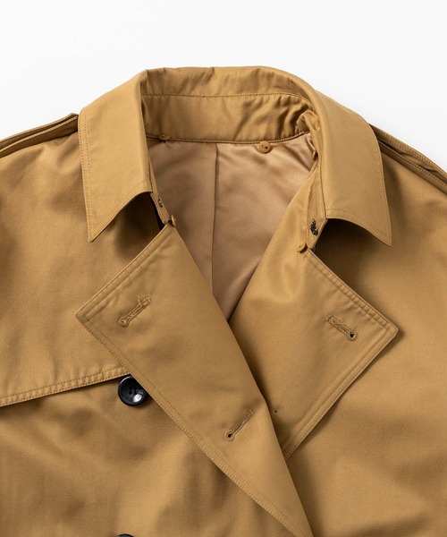 2WAYボリュームトレンチコート（トレンチコート）｜AJUGA.（アジュガ