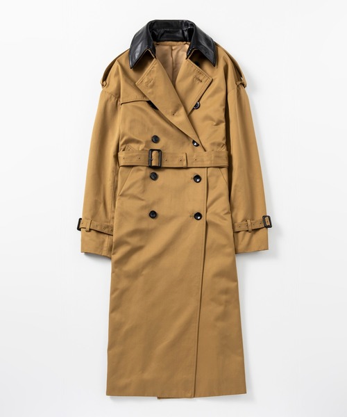 セール】2WAYボリュームトレンチコート（トレンチコート）｜AJUGA