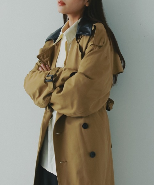 【年内最後‼️新品即発送】AJUGA.★2WAYボリュームトレンチコート ㅤㅤㅤㅤㅤㅤㅤㅤㅤㅤㅤㅤㅤ 🧥2WAYボリュームトレンチコート price