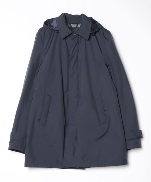 HERNO（ヘルノ）の「HERNO LAMINAR DOWN JACKETヘルノ ラミナー ロング ダウンジャケット（ダウンジャケット/コート・メンズ・ブラック/ネイビー系1・50）」の19枚目の写真