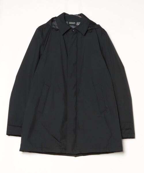 HERNO（ヘルノ）の「HERNO LAMINAR DOWN JACKETヘルノ ラミナー ロング ダウンジャケット（ダウンジャケット/コート・メンズ・ブラック/ネイビー系1・50）」の20枚目の写真