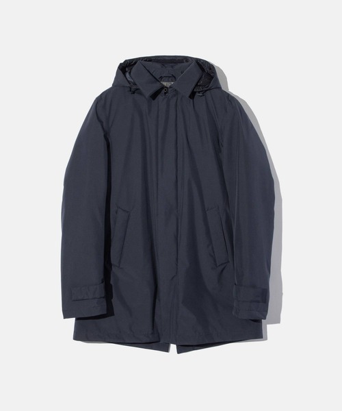 HERNO（ヘルノ）の「HERNO LAMINAR DOWN JACKETヘルノ ラミナー ロング ダウンジャケット（ダウンジャケット/コート・メンズ・ブラック/ネイビー系1・50）」の8枚目の写真