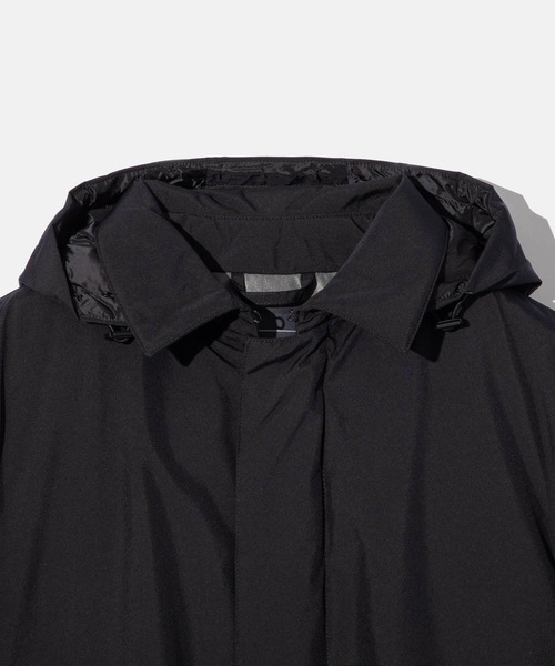 HERNO（ヘルノ）の「HERNO LAMINAR DOWN JACKETヘルノ ラミナー ロング ダウンジャケット（ダウンジャケット/コート・メンズ・ブラック/ネイビー系1・50）」の12枚目の写真