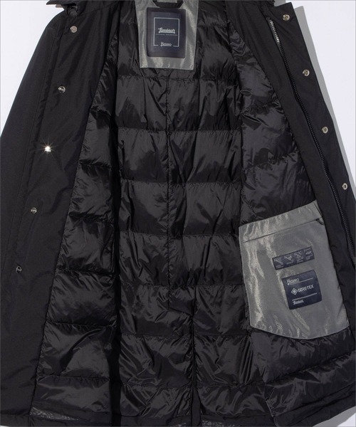 HERNO（ヘルノ）の「HERNO LAMINAR DOWN JACKETヘルノ ラミナー ロング ダウンジャケット（ダウンジャケット/コート・メンズ・ブラック/ネイビー系1・50）」の18枚目の写真