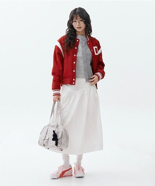 RONRON（ロンロン）の「TRIPLE STRIPE HARMONY KNIT CARDIGAN BLACK GREY（カーディガン/ボレロ・レディース・その他・FREE）」の11枚目の写真