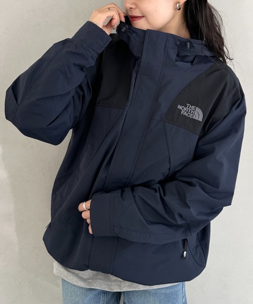 【ザ・ノースフェイス】マウンテンパーカー　ナイロンジャケット　刺繍　黒　XL THE NORTH FACE（ザ ノースフェイス） ブルゾン アウター 国内未発売