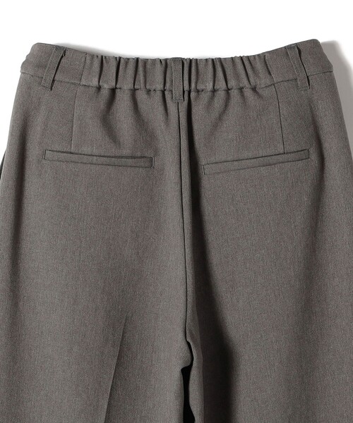 SHIPS Colors（シップス カラーズ）の「SHIPS Colors:〈手洗い可能〉ウールライクイージーワイドパンツ2（セットアップ対応可能）◇（その他パンツ・レディース・グレー/ブラウン/ネイビー/ベージュ・SMALL/MEDIUM/LARGE）」の13枚目の写真