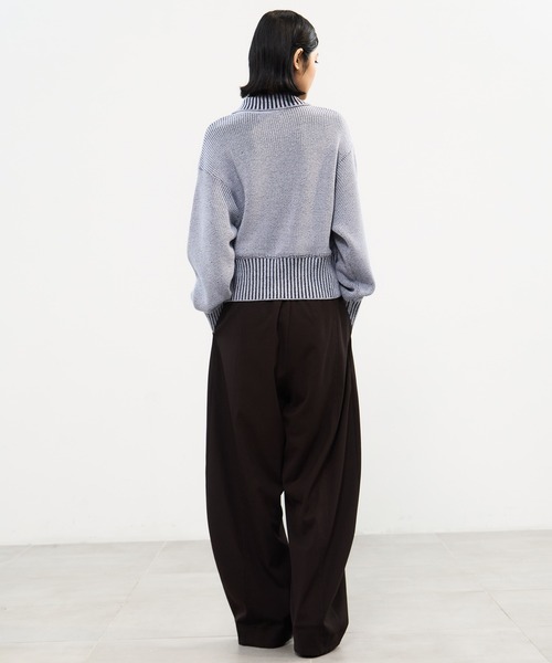 WRAPINKNOT/ラッピンノット】《STUDIOUS別注》 ZIP CROPPED TOPS