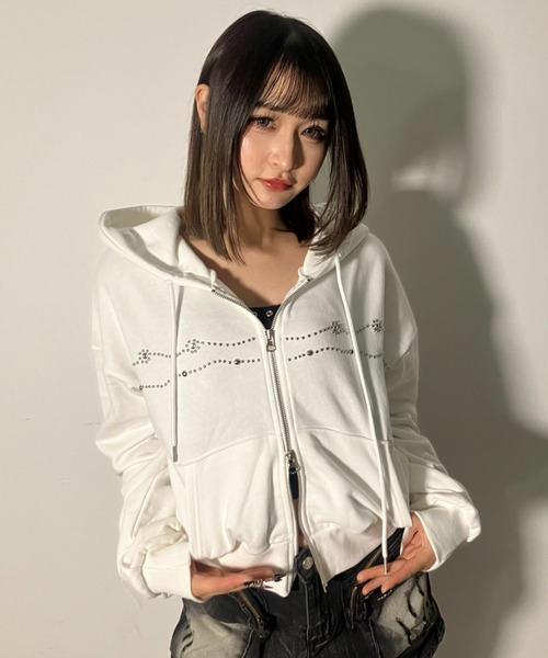 A'GEM/9 × .kom 『.KOM/ドットケーオーエム』シルバースタッズライン