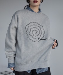 VACANCY | 渦ウェーブロゴ刺繍トレーナー/裏起毛/新色追加(スウェット)