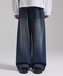 Parts Lab.（パーツラボ）の「【Parts Lab.】Basic Wide Easy Denim Pants / ベーシックワイドイージーデニムパンツ（デニムパンツ）」
