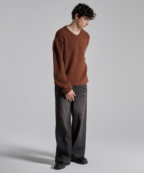 Parts Lab.（パーツラボ）の「【Parts Lab.】Basic Wide Easy Denim Pants / ベーシックワイドイージーデニムパンツ（デニムパンツ・メンズ・ブラック/ブルー/ライトブルー・S/M/L）」の16枚目の写真