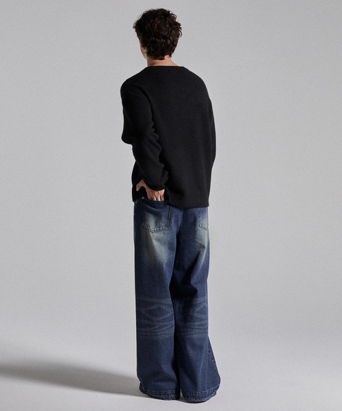 Parts Lab.】Basic Wide Easy Denim Pants / ベーシックワイドイージー