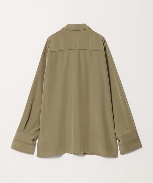 EMMEL REFINES(エメルリファインズ)の「<EMMEL REFINES>EM ハシゴレース トロミシャツ(シャツ/ブラウス・レディース・オリーブ/オフホワイト・FREE)」の16枚目の写真