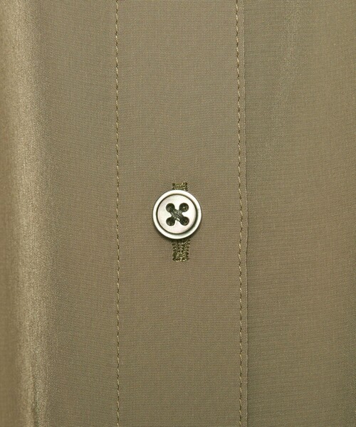 EMMEL REFINES(エメルリファインズ)の「<EMMEL REFINES>EM ハシゴレース トロミシャツ(シャツ/ブラウス・レディース・オリーブ/オフホワイト・FREE)」の12枚目の写真