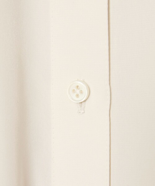 EMMEL REFINES(エメルリファインズ)の「<EMMEL REFINES>EM ハシゴレース トロミシャツ(シャツ/ブラウス・レディース・オリーブ/オフホワイト・FREE)」の18枚目の写真