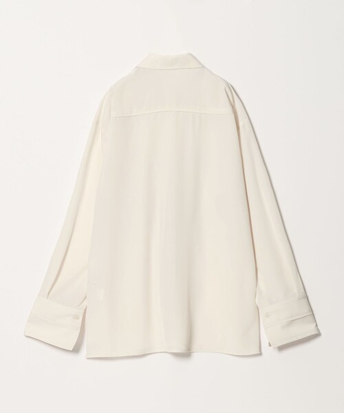 EMMEL REFINES(エメルリファインズ)の「<EMMEL REFINES>EM ハシゴレース トロミシャツ(シャツ/ブラウス・レディース・オリーブ/オフホワイト・FREE)」の17枚目の写真