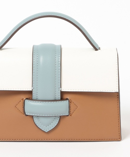 BAYFLOW（ベイフロー）の「マルチカラーミニバッグ（ショルダーバッグ・レディース・グリーン/ブラウン・FREE）」の10枚目の写真