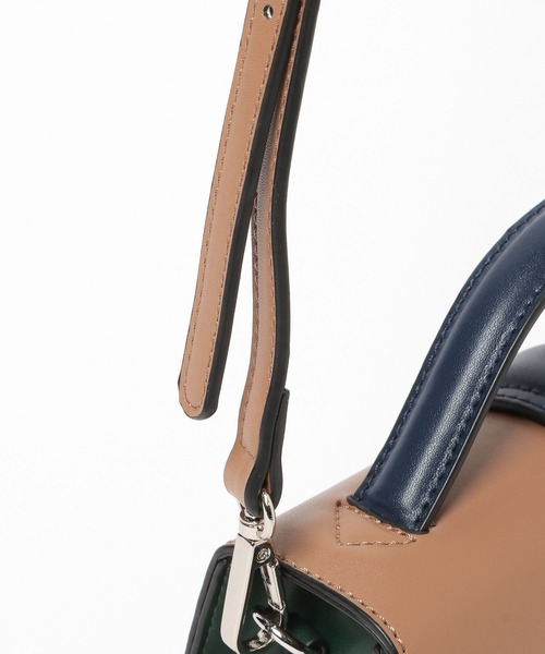 BAYFLOW（ベイフロー）の「マルチカラーミニバッグ（ショルダーバッグ・レディース・グリーン/ブラウン・FREE）」の15枚目の写真