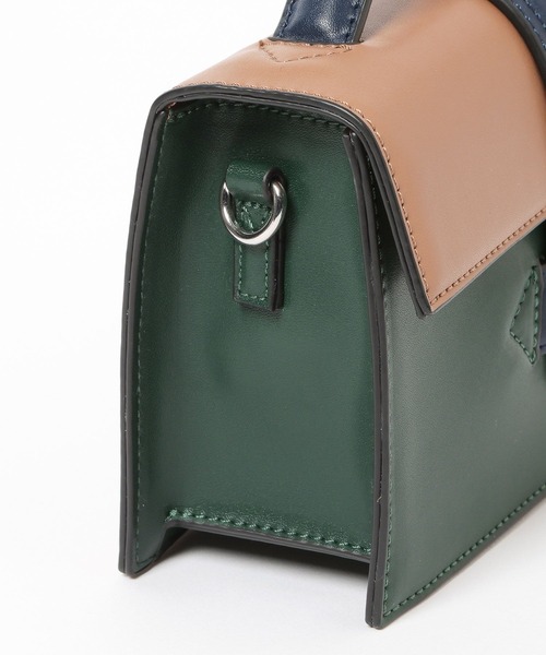 BAYFLOW（ベイフロー）の「マルチカラーミニバッグ（ショルダーバッグ・レディース・グリーン/ブラウン・FREE）」の19枚目の写真