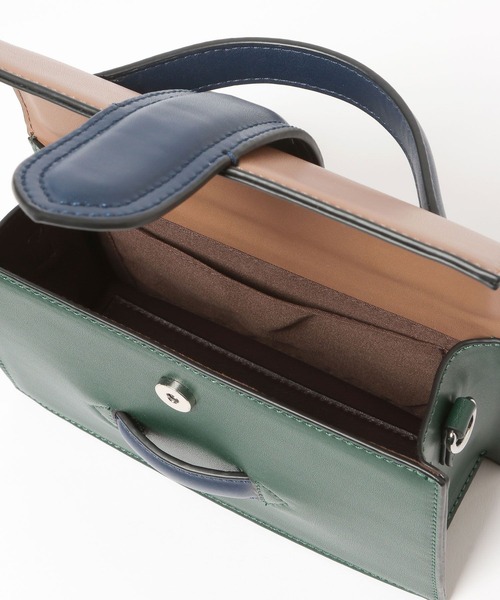 BAYFLOW（ベイフロー）の「マルチカラーミニバッグ（ショルダーバッグ・レディース・グリーン/ブラウン・FREE）」の22枚目の写真