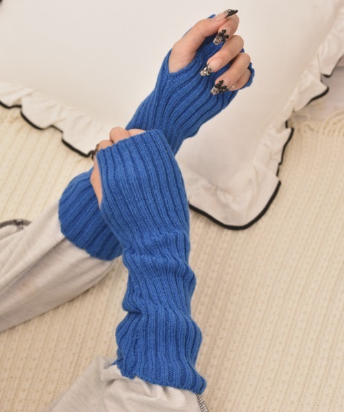 13COLOR 】リブアームウォーマー ／ lib arm warmer（アームカバー