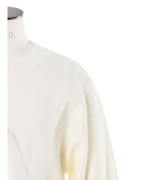 UN3D.(アンスリード)の「EDGE WAVE SHORT KNIT / エッジウェーブショートニット(ニット/セーター・レディース・ホワイト/グレー/ブラック・FREE)」の17枚目の写真