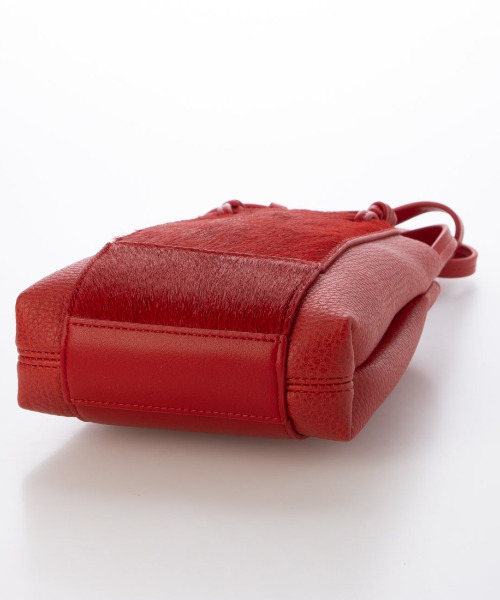 kakatoo（カカトゥ）の「カカトゥ kakatoo / カウヘアーポイントミニショルダー（ショルダーバッグ・レディース・ブラウン/レッド/ブルー・FREE）」の17枚目の写真