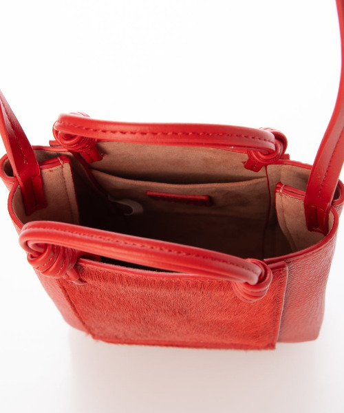 kakatoo（カカトゥ）の「カカトゥ kakatoo / カウヘアーポイントミニショルダー（ショルダーバッグ・レディース・ブラウン/レッド/ブルー・FREE）」の18枚目の写真