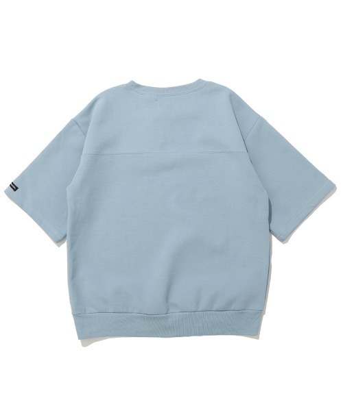 KRIFF MAYER Kid's Collection（クリフメイヤーキッズコレクション）の「【速乾】軽テック5分袖スウェット（スウェット・キッズ・ブラック/サンドベージュ/オートミール/サックスブルー・170/130/120/160/150/140）」の11枚目の写真