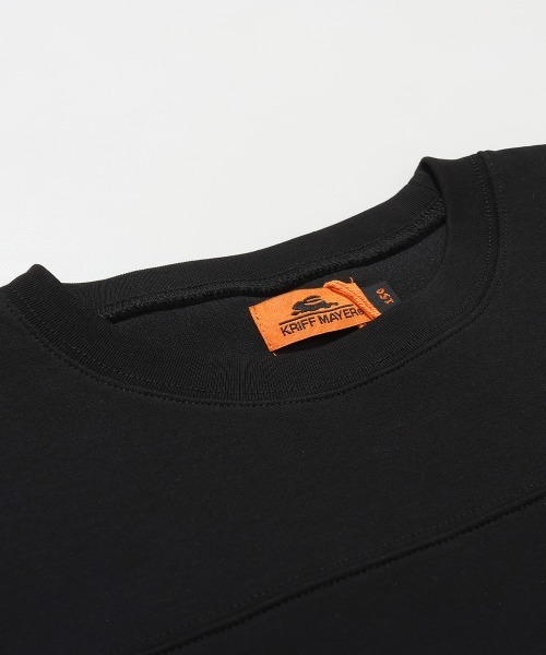 KRIFF MAYER Kid's Collection（クリフメイヤーキッズコレクション）の「【速乾】軽テック5分袖スウェット（スウェット・キッズ・ブラック/サンドベージュ/オートミール/サックスブルー・170/130/120/160/150/140）」の12枚目の写真