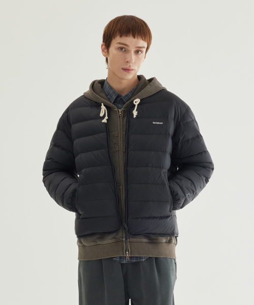 COVERNAT(カバーナット)の「カバーライトノーカラー ダウン Black(ダウンジャケット/コート・レディース・その他・X-SMALL/SMALL/MEDIUM/LARGE/X-LARGE/XX-LARGE)」の1枚目の写真