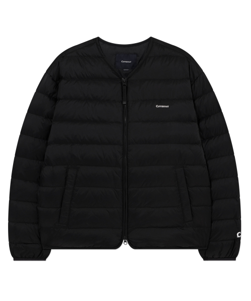 COVERNAT(カバーナット)の「カバーライトノーカラー ダウン Black(ダウンジャケット/コート・レディース・その他・X-SMALL/SMALL/MEDIUM/LARGE/X-LARGE/XX-LARGE)」の2枚目の写真